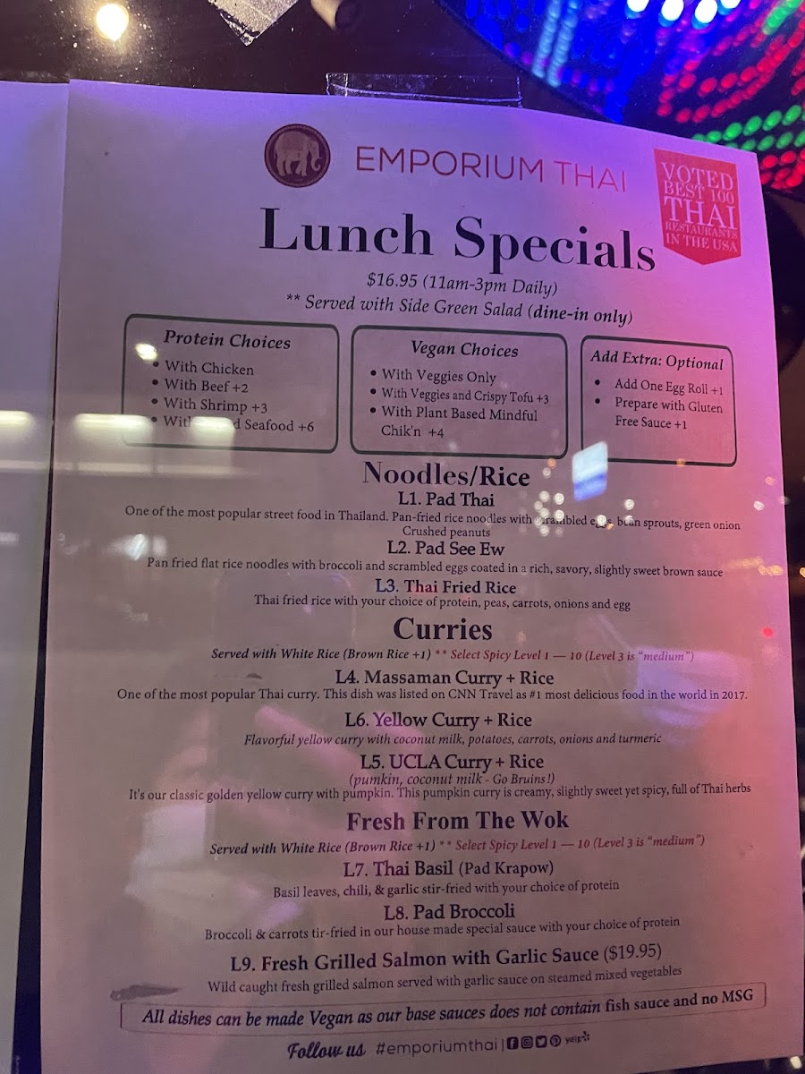 Emporium Thai Menu - Image 6